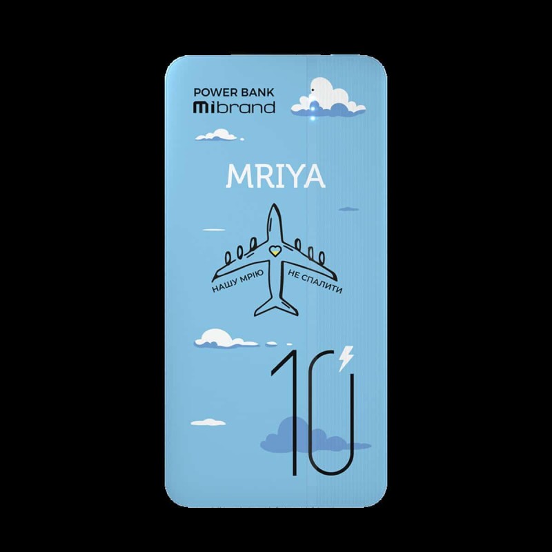 Зовнішній акумулятор Mibrand Mriya 10000mAh 20W Blue