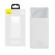 Зовнішній акумулятор Baseus Bipow Digital Display Power bank 30000mAh 20W White