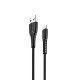 Кабель Usams US-SJ364 U35 lightning Charging Cable 1M Black