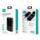 Зовнішній акумулятор Usams US-CD161 PB58 Dual QC3.0+PD Display 10000 mAh Black