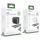 Мережевий зарядний пристрій ACEFAST A17 65W GaN multi-function HUB charger set Black