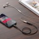 Кабель ACEFAST C1-05 Lightning to 3.5mm aluminum alloy headphones adapter cable Black