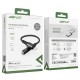 Кабель ACEFAST C1-05 Lightning to 3.5mm aluminum alloy headphones adapter cable Black