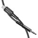 Кабель ACEFAST C1-08 USB-C to 3.5mm aluminum alloy audio cable Black