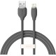 Кабель Baseus Jelly Liquid Silica Gel Fast Charging Data Cable USB to iP 2.4A 1.2m Black