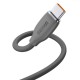 Кабель Baseus Jelly Liquid Silica Gel Fast Charging Data Cable Type-C to Type-C 100W 1.2m Black