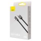 Кабель Baseus Legend Series Elbow Fast Charging Data Cable USB to Type-C 66W 1m Black