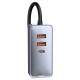 АЗП Baseus Share Together PPS multi-port Fast charging with extension cord 120W 2U+2C Gray