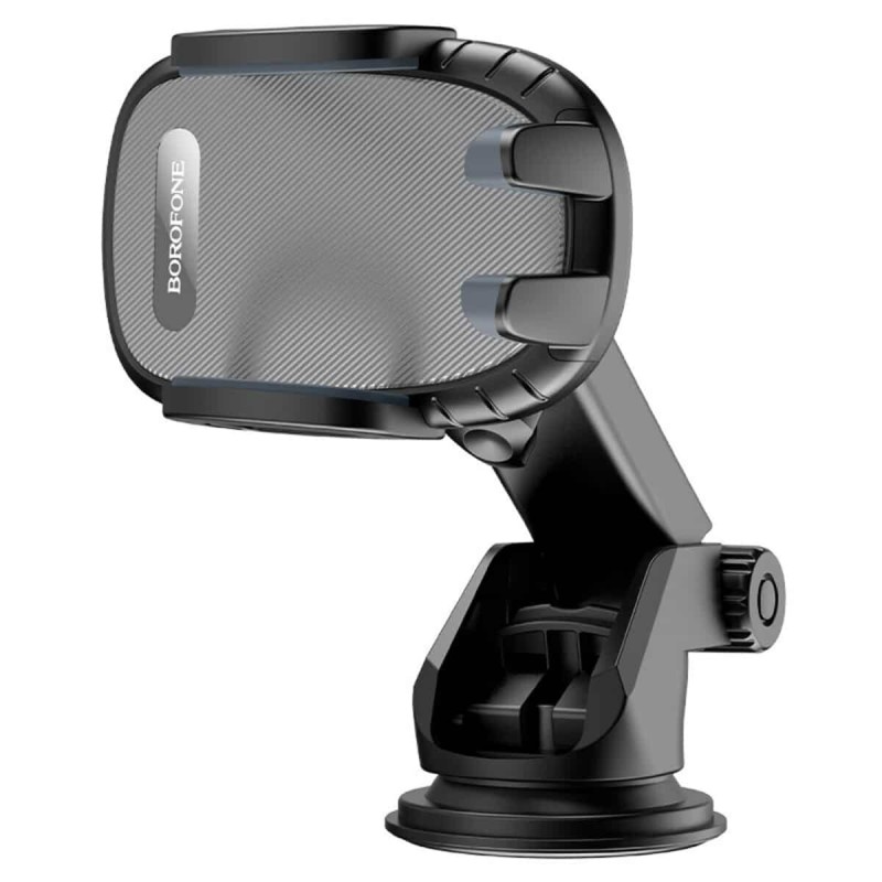 Тримач для мобільного BOROFONE BH53 Windy center console car holder Black Grey