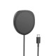 Бездротовий зарядний пристрій BOROFONE BQ12 Core magnetic holder wireless fast charger Black