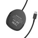Бездротовий зарядний пристрій BOROFONE BQ12 Core magnetic holder wireless fast charger Black