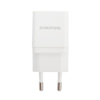 Мережевий зарядний пристрій BOROFONE BA19A Nimble single port White