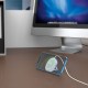 Бездротовий зарядний пристрій BOROFONE BQ12 Core magnetic holder wireless fast charger Silver