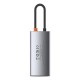 USB-Hub Baseus Metal Gleam Series 4-in-1 Multifunctional (Type-C to HDMI*1+USB3.0*1+USB2.0*1+PD*1)