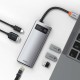 USB-Hub Baseus Metal Gleam Series 6-in-1 Multifunctional (Type-C to HDMI*1+USB3.0*3+PD*1+RJ45*1)