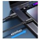 Кабель Usams US-SJ502 U68 Micro Charging & Data Cable 1m Black
