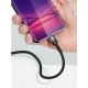 Кабель Usams US-SJ450 U55 Micro Aluminum Alloy Braided Data Cable 1m Black