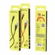 Кабель BOROFONE BX20 USB to iP 2A, 1m, nylon, TPE connectors, Red