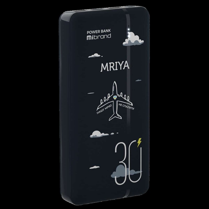 Зовнішній акумулятор Mibrand Mriya 30000mAh 20W Black
