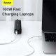 Кабель Baseus Dynamic Series Fast Charging Data Cable Type-C to Type-C 100W 1m White