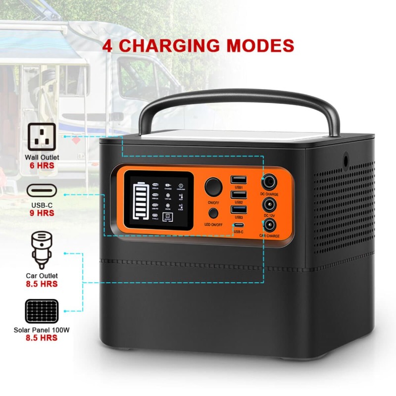 Портативна зарядна станція TIG FOX Portable Power Station 540Wh