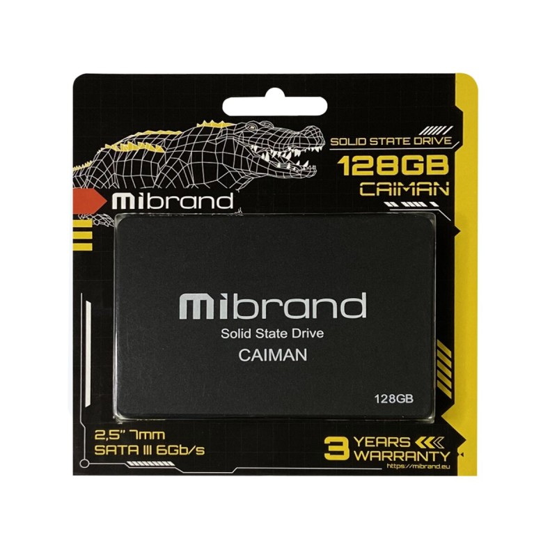 SSD Mibrand Caiman 128GB 2.5" 7mm SATAIII Standard