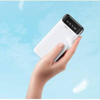 Зовнішній акумулятор REMAX Lesu Series 2A Cabled Power Bank  30000mAh  RPP-103 White