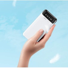 Зовнішній акумулятор REMAX Lesu Series 2A Cabled Power Bank  30000mAh  RPP-103 White