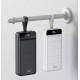 Зовнішній акумулятор REMAX Leader Series 22.5W Multi-compatible Fast Charging Power Bank (with LED light) 30000mah RPP-183 White