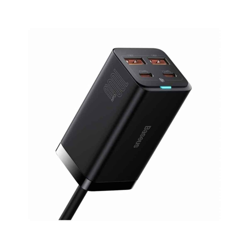 МЗП Baseus GaN3 Pro Desktop Fast Charger 2U+2C 100W EU Black