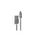 Кабель HOCO X2 USB to Micro 2.4A, 1m, nylon, aluminum connectors,Tarnish