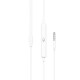 Навушники HOCO M101 Crystal joy wire-controlled earphones with microphone White