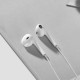 Навушники HOCO M101 Crystal joy wire-controlled earphones with microphone White