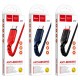 Кабель HOCO X59 USB to Type-C 3A, 1m, nylon, TPE connectors, Red