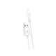 Кабель HOCO X1 USB to iP 2.4A, 1m, PVC, PVC connectors, White