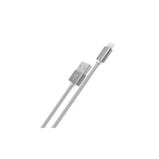Кабель HOCO X2 USB to iP 2.4A, 1m, nylon, aluminum connectors,Tarnish