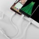 Кабель HOCO X25 USB to iP+Type-C+Micro 2A, 1m, PVC, PVC connectors, White