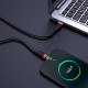 Кабель HOCO U72 USB to Type-C 3A, 1.2m, silicone, TPE connectors, Black