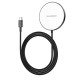 Бездротовий зарядний пристрій BOROFONE BQ17 Original series magnetic wireless fast charger Black