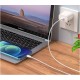 Кабель BOROFONE BX19 Double-speed PD charging data cable for iP 2m White