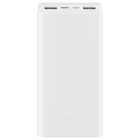 Зовнішній акумулятор Xiaomi Mi Power Bank 3 20000mAh 18W Fast Charge (PLM18ZM) White