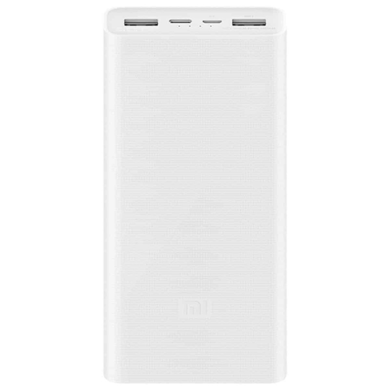 Зовнішній акумулятор Xiaomi Mi Power Bank 3 20000mAh 18W Fast Charge (PLM18ZM) White