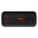 Зовнішній акумулятор Baseus Adaman Metal Digital Display Fast charge Power Bank 20000 mAh 30W (2021  Editon) Tarnish