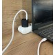 Мережевий зарядний пристрій Mibrand MI-31 GaN 30W Travel Charger USB-C Black