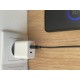 Мережевий зарядний пристрій Mibrand MI-33 GaN 30W Travel Charger USB-A + USB-C White
