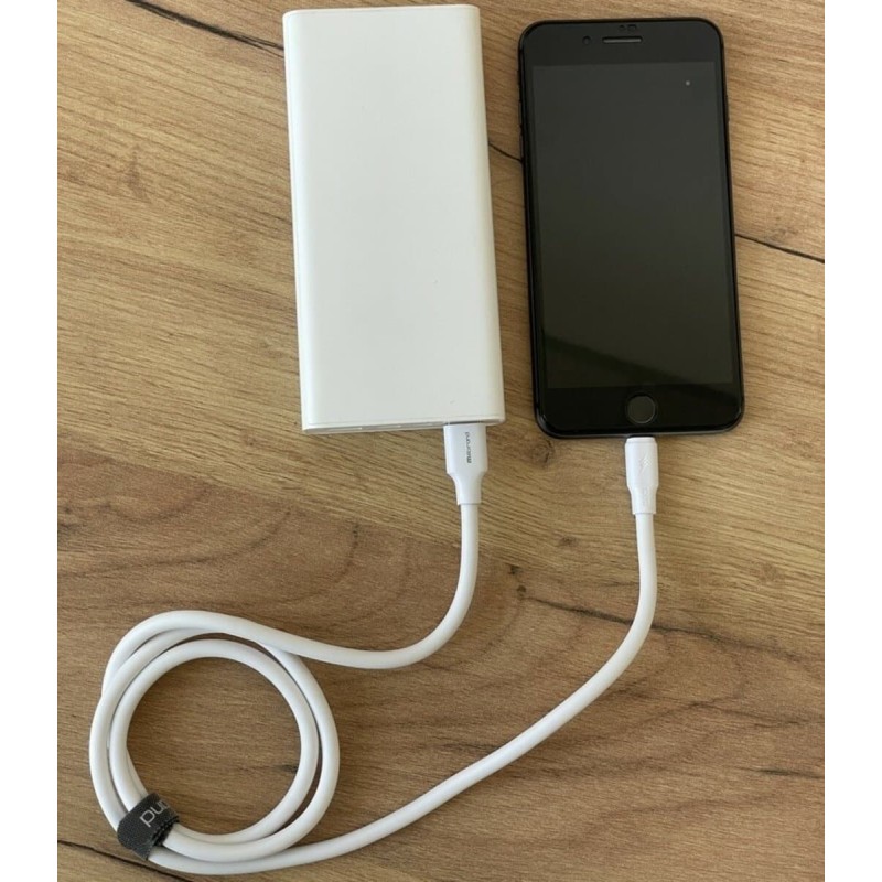 Кабель Mibrand MI-98 PVC Tube Cable USB for Lightning 120W 1m White