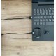 Кабель Mibrand MI-71 Metal Braided Cable USB for Type-C  2.4A 1m Black