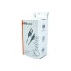 Кабель Mibrand MI-12 High Current Charging Line USB for Type-C 5A 1m White