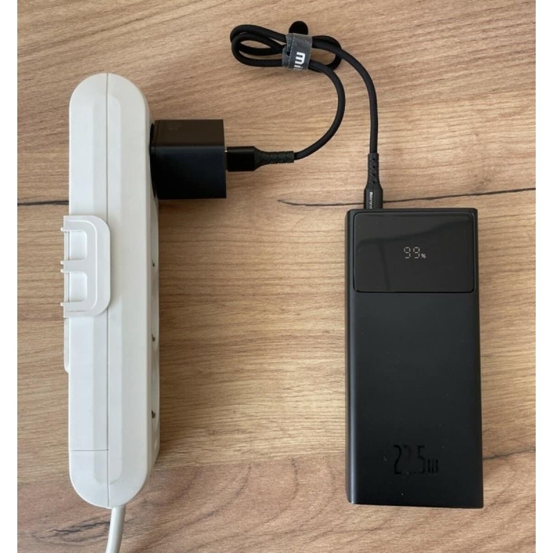 Кабель Mibrand MI-32 Nylon Charging Line USB for Micro 2A 0.5m Black