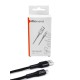 Кабель Mibrand MI-32 Nylon Charging Line USB for Micro 2A 1m Black